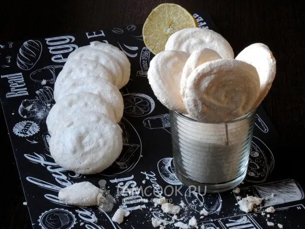 Фото блюда: Лимонное безе