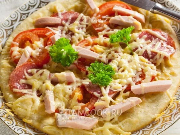 Фото блюда: Советская пицца