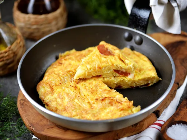 Фото блюда: Мандирмак (дагестанский омлет с овощами)