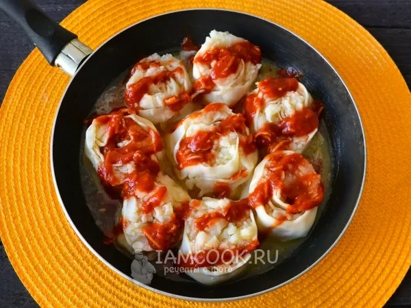 Фото блюда: Постные ленивые пельмени