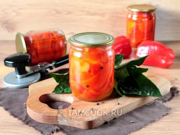 Фото блюда: Перец сладкий в медовом маринаде