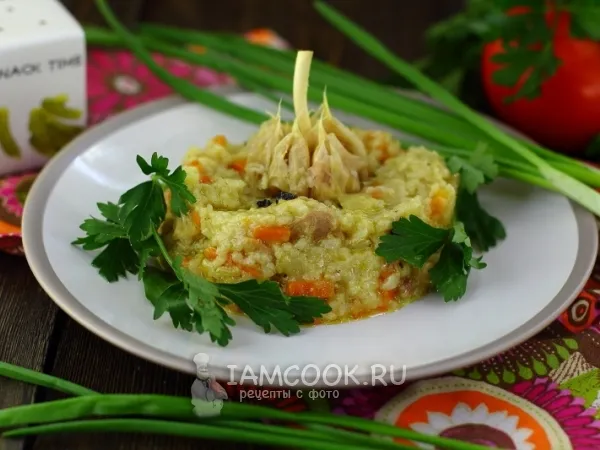 Фото блюда: Плов в мультиварке-скороварке