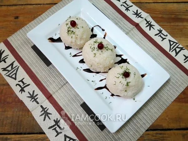 Фото блюда: Рисовые шарики (гарнирные)