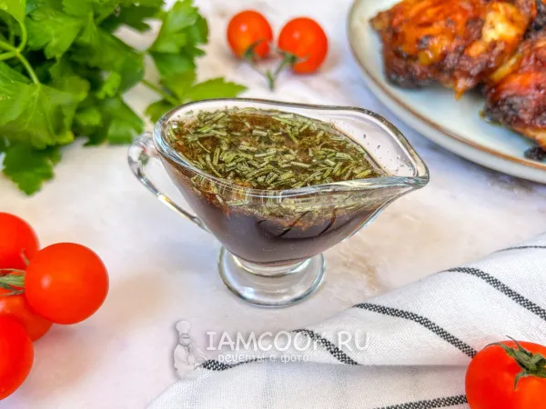 Фото блюда: Маринад для курицы с бальзамическим уксусом