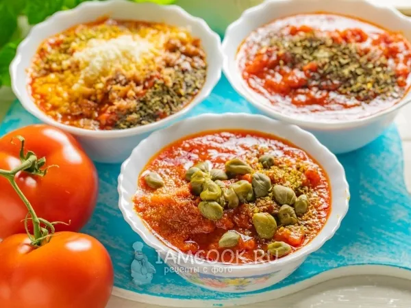 Фото блюда: Соус для пиццы как в пиццерии