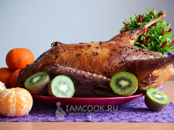 Фото блюда: Фаршированный гусь