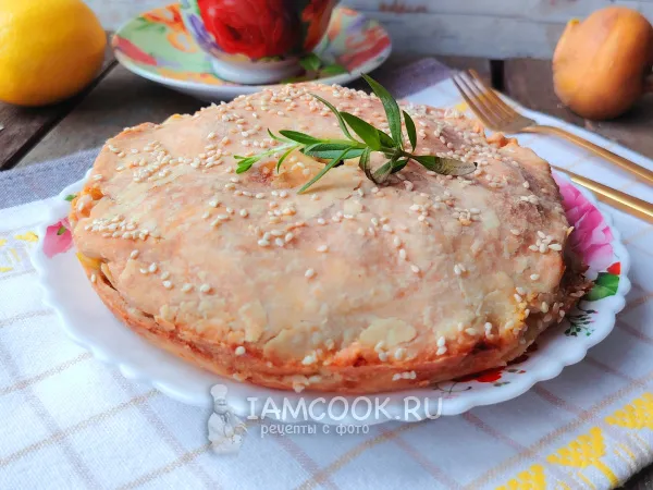 Фото блюда: Пирог с репой