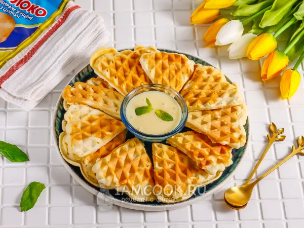 Фото блюда: Венские вафли на маргарине