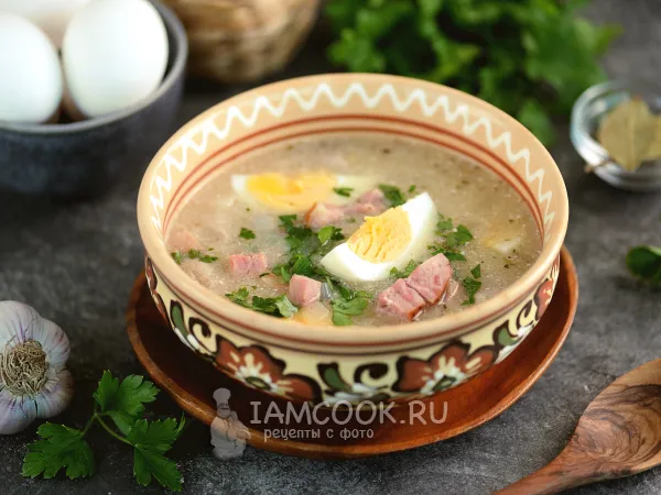 Фото блюда: Журек (польский суп)