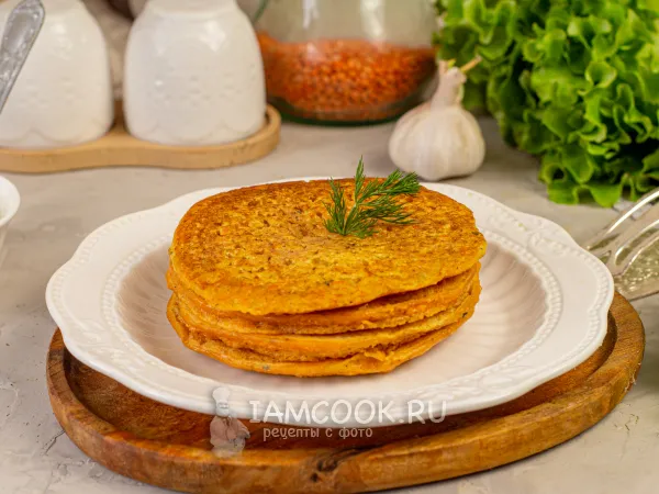 Фото блюда: Чечевичные лепешки