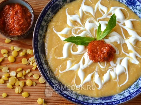 Фото блюда: Гороховый суп-пюре с картофелем