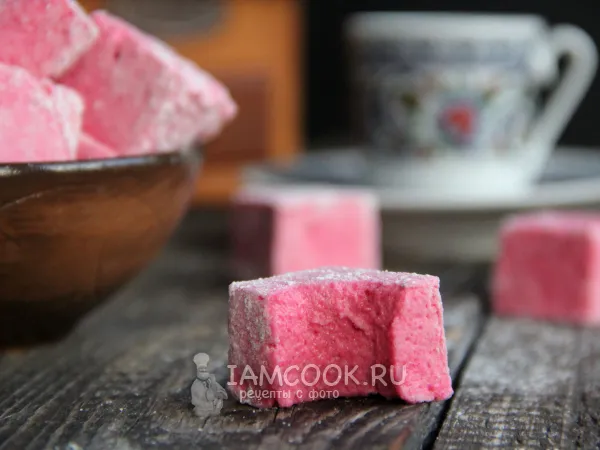 Фото блюда: Ягодное маршмеллоу (с желатином)