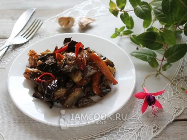 Фото блюда: Овощи в соевом соусе в духовке