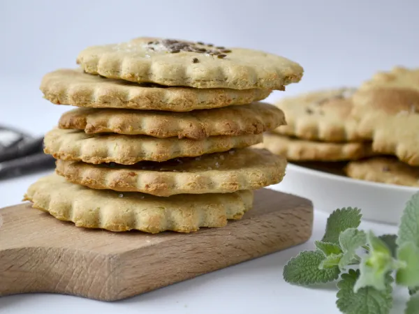 Фото блюда: Овсяные галеты (из овсяной муки)