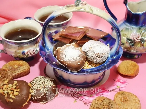 Фото блюда: Инжир в шоколаде (конфеты)