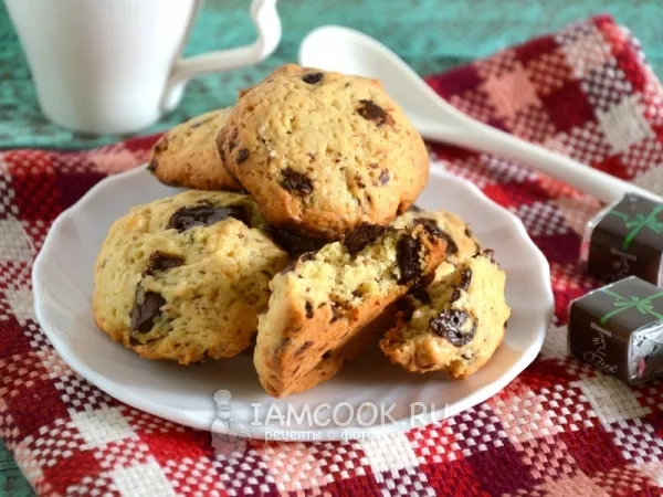 Фото блюда: Американское печенье с шоколадом