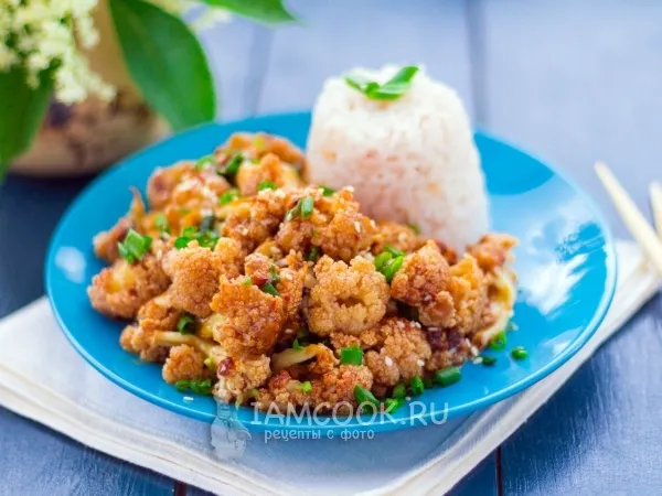 Фото блюда: Цветная капуста генерала Цо