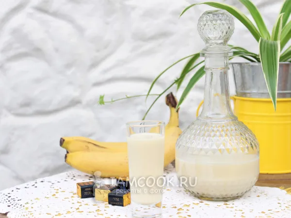 Фото блюда: Банановый ликер в домашних условиях