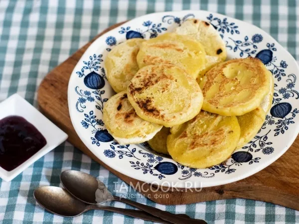 Фото блюда: Кукурузные лепешки на сковородке (без глютена)