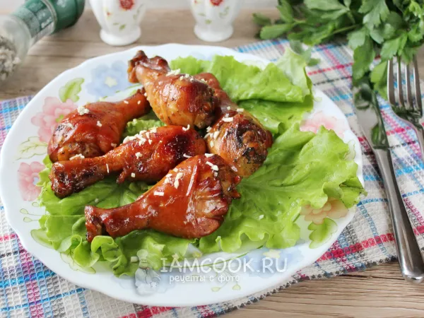 Фото блюда: Курица в карамели
