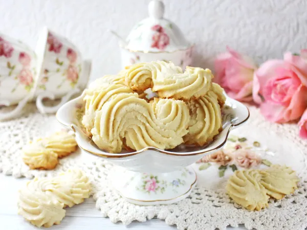 Фото блюда: Ванильное печенье (песочное)