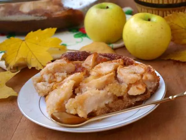 Фото блюда: Яблочный пудинг