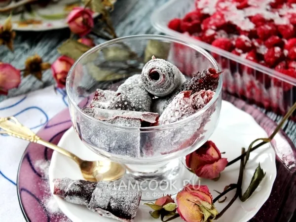 Фото блюда: Пастила из малины