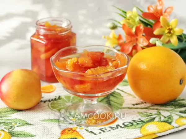 Фото блюда: Варенье из нектаринов и апельсинов