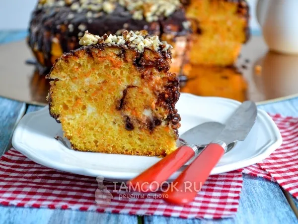 Фото блюда: Морковный торт в мультиварке