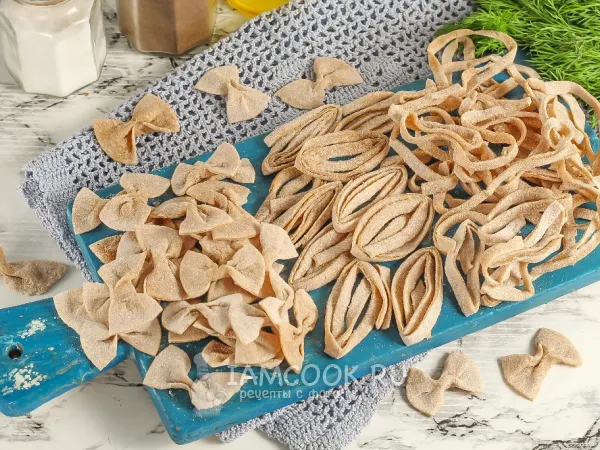 Фото блюда: Макароны из цельнозерновой муки (лапша)