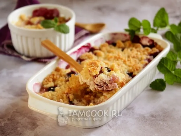 Фото блюда: Творожный крамбл
