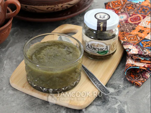 Фото блюда: Кварцах (соус из алычи)