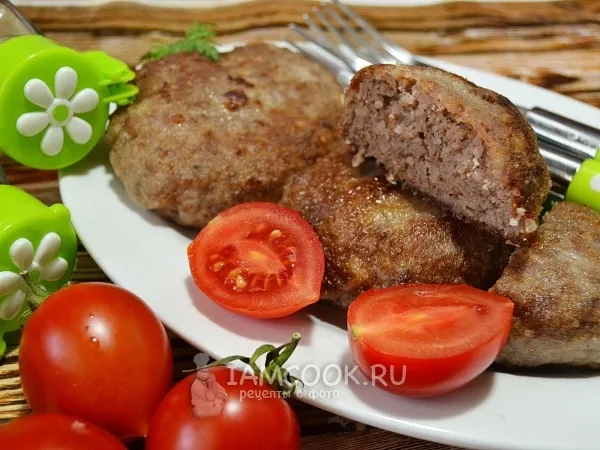Фото блюда: Котлеты с отрубями
