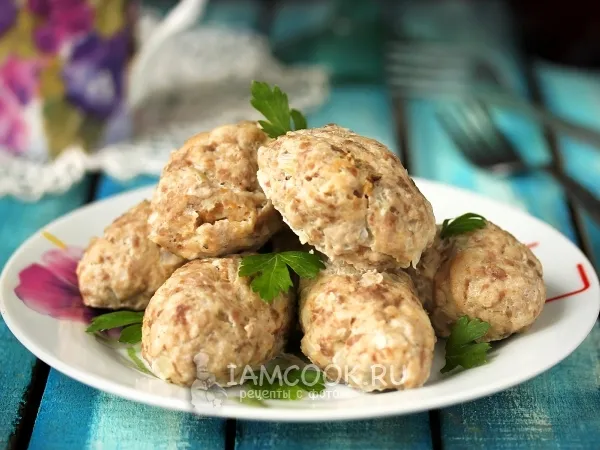Фото блюда: Куриные котлеты в пароварке (в мультиварке)