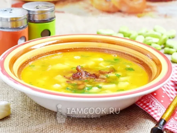 Фото блюда: Гороховый суп с беконом