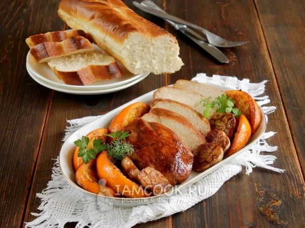 Фото блюда: Грудка куриная с апельсинами