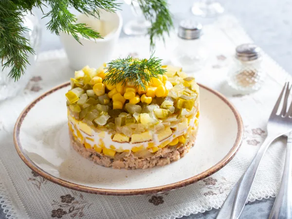 Фото блюда: Салат «Интрига»