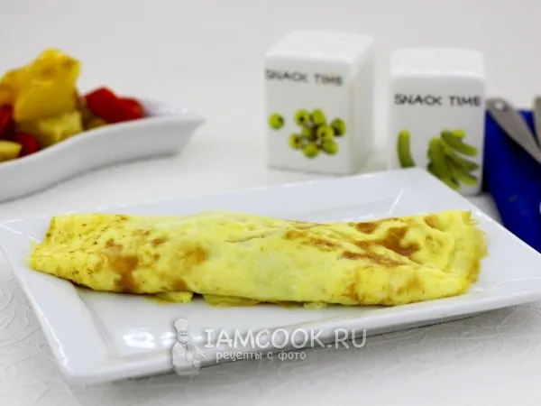 Фото блюда: Омлет, фаршированный грибами по ГОСТу