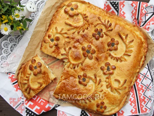 Фото блюда: Пирог с капустой как в Штолле