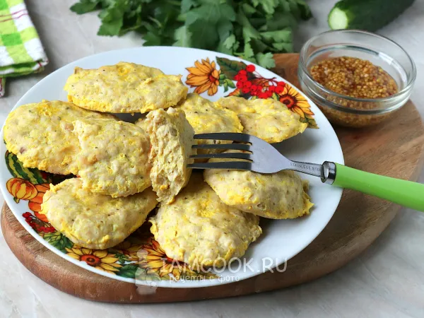 Фото блюда: ПП котлеты из куриного фарша (в духовке)