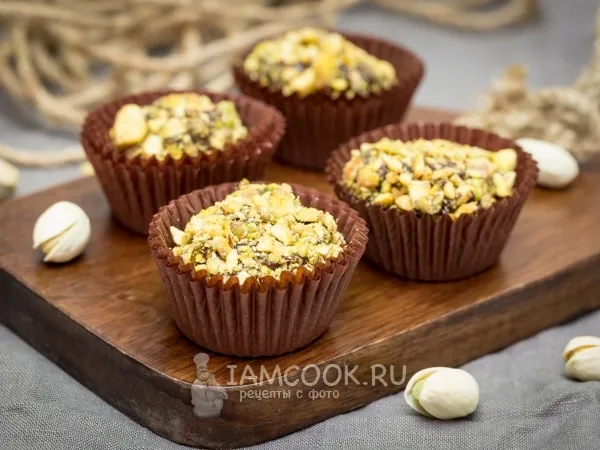 Фото блюда: Трюфели с фисташками