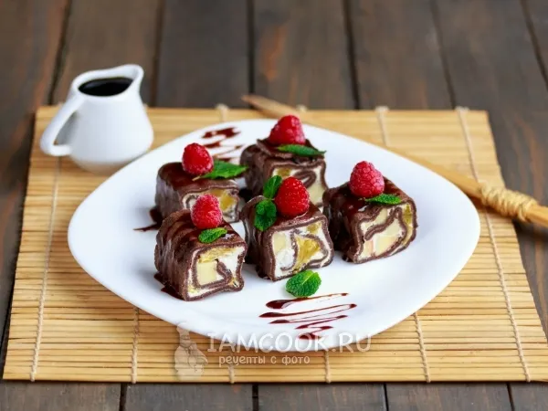 Фото блюда: Сладкие роллы