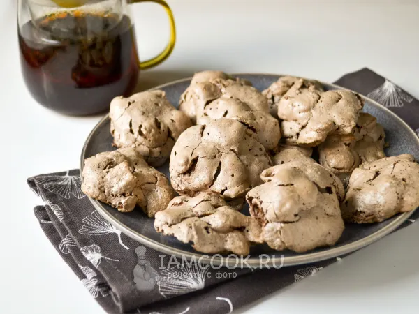 Фото блюда: Шоколадное печенье без муки