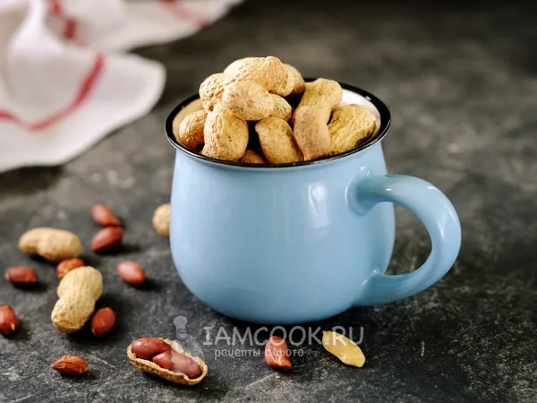 Фото блюда: Арахис в скорлупе в микроволновке