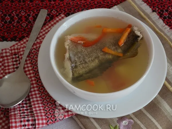 Фото блюда: Уха из речного окуня в домашних условиях