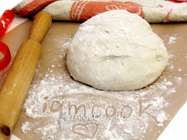Фото блюда: Постное дрожжевое тесто