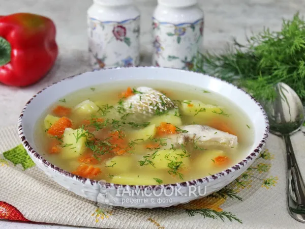 Фото блюда: Уха на курином бульоне