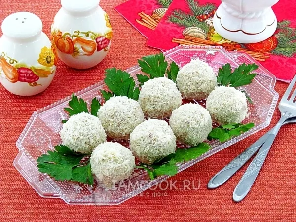 Фото блюда: Закуска из печени трески