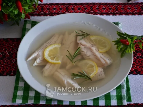 Фото блюда: Заливное из речного окуня