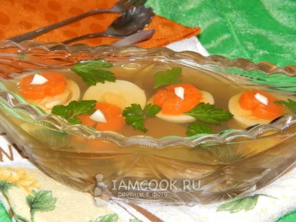 Фото блюда: Заливное из печени